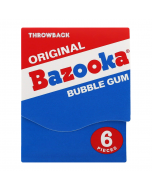 Bazooka Gum Throwback Mini Wallet 6-Piece Pack (43g)