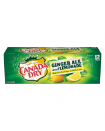 Canada Dry Ginger Ale and Lemonade - 12-Pack (12 x 12fl.oz (355ml))