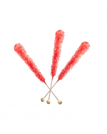 Espeez - Rock Candy on a Stick - Strawberry (Red) - SINGLE 0.8oz (22g)