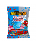 Millions Chews Strawberry & Bubblegum - 150g