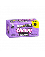 Now & Later 6 Piece CHEWY Grape Candy 0.93oz (26g)