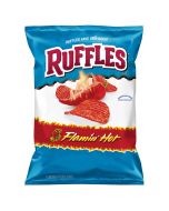 Ruffles Flamin' Hot Potato Chips 6.5oz (184g)