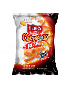 Herr's Carolina Reaper Crunchy Cheestix - 8oz (227g)