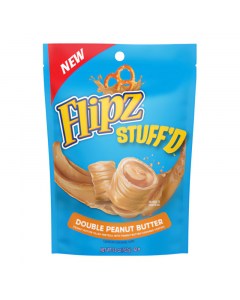 Clearance Special - Flipz Stuff'D Double Peanut Butter Filled Pretzels - 5.8oz (162g)  **Best Before: 02 JAN 2024**