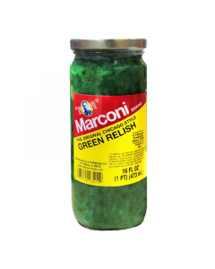 Marconi Green Relish - 16oz (473ml)