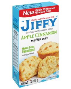 Jiffy Apple & Cinnamon Muffin Mix - 7oz (198g)