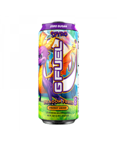 BUY ONE GET ONE FREE - G FUEL - Spyro's Dragon Fruit Zero Sugar Energy Drink - 16fl.oz (473ml)