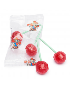 Gerrit Twin Cherry Lollipop - .48oz (13.5g)