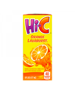 Hi-C Orange Lavaburst 6fl.oz (177ml) CARTON