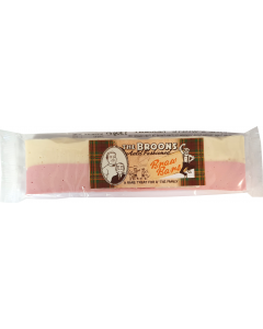 Clearance Special - The Broons Auld Fashioned Pink + White Nougat Bar 130g **Best Before: 27 December 23**