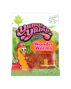 Yumy Yumy Gummy Candy Wonder Worms - 4oz (114g)