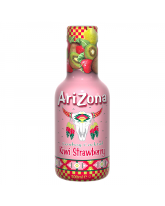 Clearance Special - AriZona Cowboy Cocktail Kiwi Strawberry - 500ml **Best Before: March 2024**