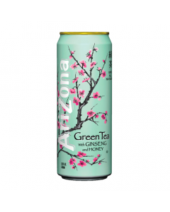 AriZona Green Tea with Ginseng and Honey - 22fl.oz (650ml)
