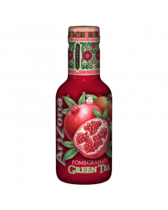 Clearance Special - AriZona Pomegranate Green Tea - 500ml **Best Before: March 2024**