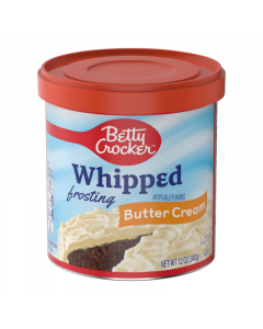 Clearance Special - Betty Crocker Whipped Butter Cream Frosting - 12oz (340g) **Best Before: 23 January 24**