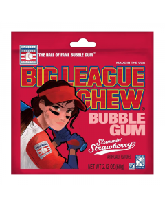 Big League Chew Strawberry - 2.12oz (60g)
