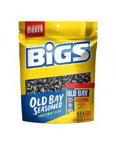 BIGS Sunflower Seeds Old Bay Peg Bags - 5.35oz (152g)