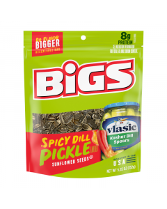 BIGS Sunflower Seeds Vlasic Spicy Dill Pickle - 5.35oz (152g)
