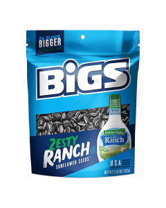 BIGS Sunflower Seeds Zesty Ranch Peg Bag - 5.35oz (152g)