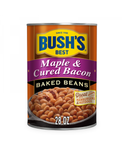 Bush's Best Maple & Cured Bacon Baked Beans - 28oz (794g)