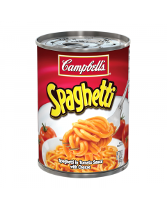 Campbell's Spaghetti in Tomato and Cheese Sauce - 15.8oz (448g)
