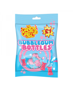 Candy Castle Crew Fizzy Bubblegum Bottles - 90g
