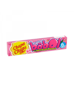 Chupa Chups Big Babol Tutti Frutti Flavour Soft Bubble Gum - 27.6g [UK]