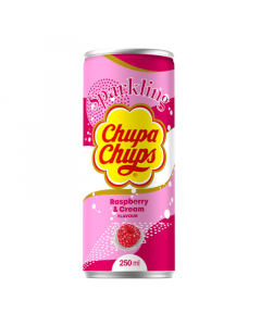 Chupa Chups Raspberry & Cream Soda - 250ml (EU)