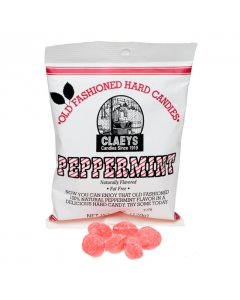 Claeys Old Fashioned Hard Candy - Peppermint - 6oz (170g)