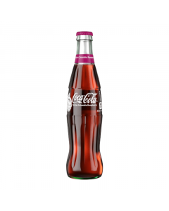 Coca Cola British Columbia Raspberry - 355ml Glass Bottle [Canadian]