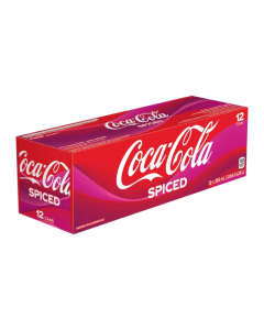 Coca-Cola Raspberry Spiced 355ml Can 12-Pack [Canadian]