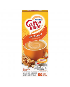 Coffee-Mate - Hazelnut - Liquid Creamer Singles - 50-Piece x 3/8fl.oz (11ml)