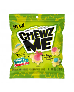 Colombina Chewz Me Tangy turtlz Gummies - 3.2oz (91g)