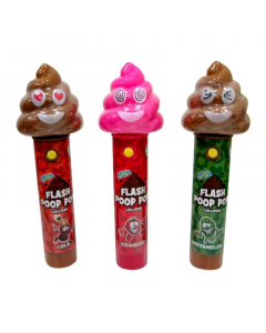 Crazy Candy Factory Flash Poop Pops - 11g [UK]