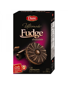 Dare - Ultimate Fudge Chocolate Crème Filled Cookies - 290g [Canadian]