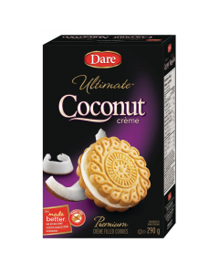 Dare - Ultimate Coconut Crème Filled Cookies - 290g [Canadian]