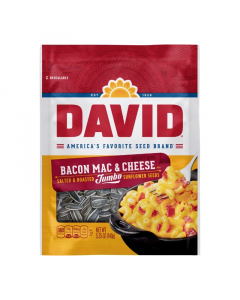 David's Jumbo Sunflower Seeds Bacon Mac & Cheese - 5.25oz (149g)