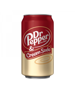 Dr. Pepper & Cream Soda - 12oz (355ml)