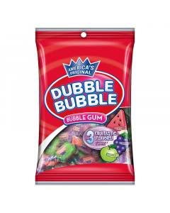 Dubble Bubble 3 Fruitastic Flavours Bubble Gum - 4oz (113g)