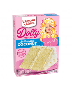 Duncan Hines Dolly Parton's Southern Style Coconut Cake Mix - 15.25oz (432g)