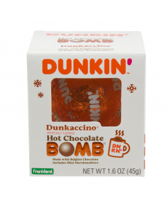 Dunkin' Donuts Dunkaccino Hot Chocolate Bomb - 1.6oz (45g)