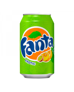 Clearance Special - Fanta Exotic Soda 330ml Can **Best before: 31st March 2024**