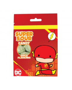 The Flash Super Sour Apple Flavour Candy - 90g