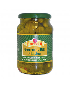 Forrelli Gourmet Dill Pickles 17oz - (482g)