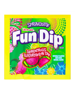 Fun Dip Springtime Lik-M-Aid Wonderous Watermelon - 0.43oz (12.1g)