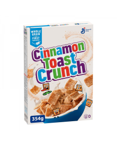 Clearance Special - General Mills Cinnamon Toast Crunch Cereal - 354g [Canadian] **DAMAGED**