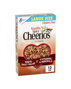 General Mills Vanilla Spice Cheerios Cereal - 12oz (340g)