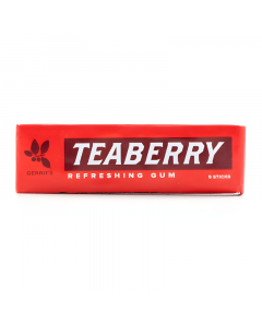 Gerrits Teaberry Chewing Gum 5 Piece
