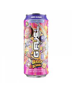 G FUEL - Berry Bomb (Strawberry & Blueberry Flavour) Zero Sugar Energy Drink - 16fl.oz (473ml)