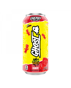 Ghost - Sour Patch Kids Redberry Zero Sugar Energy Drink - 16fl.oz (473ml)